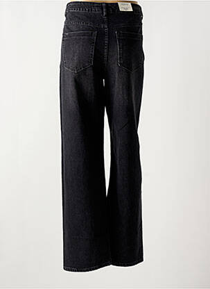 Jeans coupe droite stretch taille normale noir B.YOUNG femme