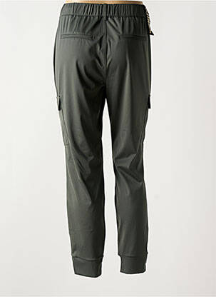 Pantalon cargo taille élastique taille normale vert ZHRILL femme