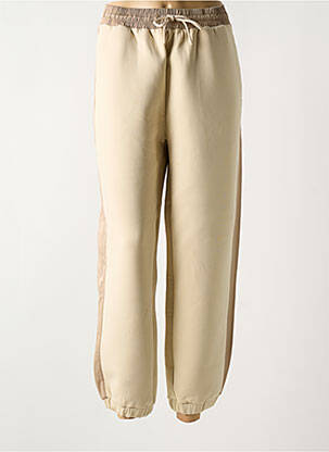 Jogging stretch taille normale beige S.OLIVER femme