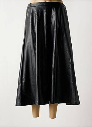 Jupe longue coupe évasée noir B.YOUNG femme