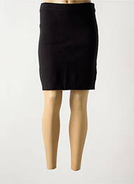 Jupe courte taille élastique noir B.YOUNG femme