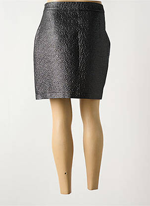 Jupe courte taille normale noir GEISHA femme