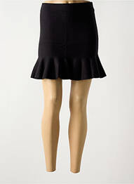 Jupe courte coupe évasée noir B.YOUNG femme
