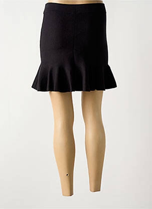 Jupe courte coupe évasée noir B.YOUNG femme