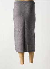 Jupe longue gris GEISHA pour femme seconde vue