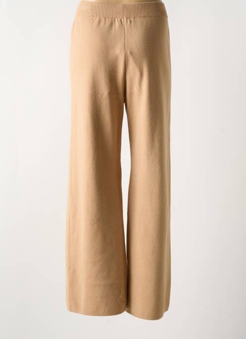Pantalon large taille normale taille normale marron RUE MAZARINE femme