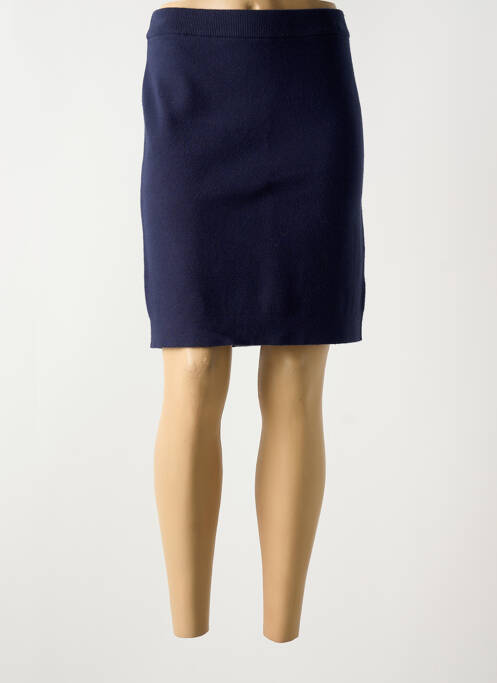 Jupe courte bleu B.YOUNG pour femme