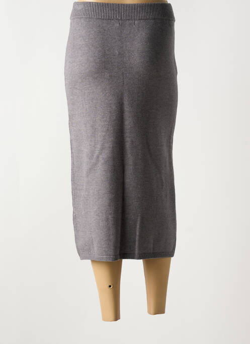 Jupe longue gris GEISHA femme