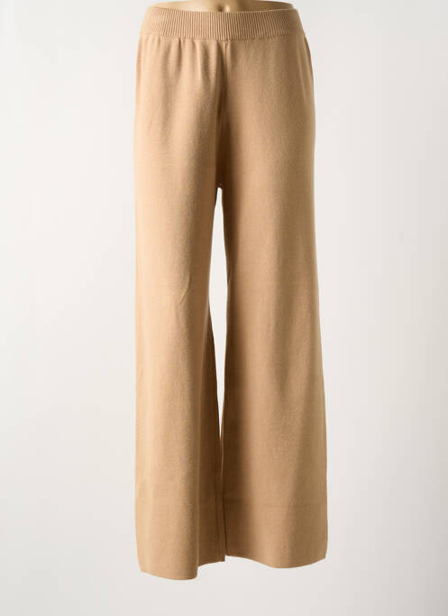 Pantalon large marron RUE MAZARINE pour femme