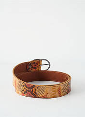 Ceinture marron CHARLAY STONE pour femme seconde vue