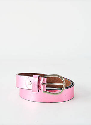 Ceinture rose CHARLAY STONE pour femme