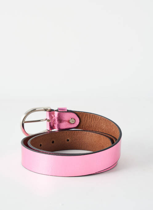 Ceinture rose CHARLAY STONE pour femme