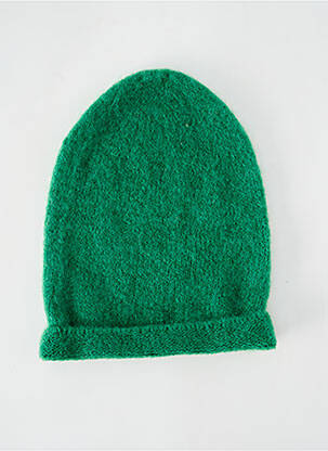 Bonnet vert clair NOELINE pour femme