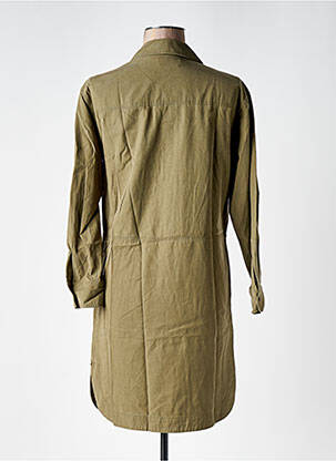 Robe courte manches longues manches longues vert SCOTCH & SODA femme