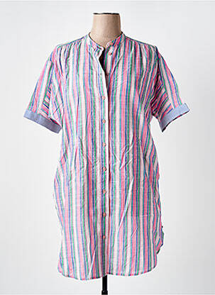 Tunique manches longues légère et transparente rose SCOTCH & SODA femme