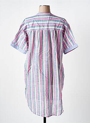 Tunique manches longues légère et transparente rose SCOTCH & SODA femme