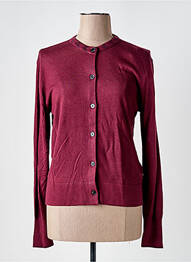 Gilet manches longues stretch rouge SCOTCH & SODA femme