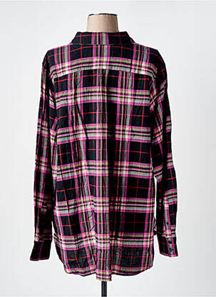 Chemisier coupe droite manches longues noir SCOTCH & SODA femme