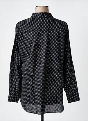 Chemisier coupe cintrée manches longues noir SCOTCH & SODA femme