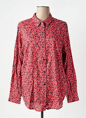 Chemisier imprimé fleurs manches longues rose SCOTCH & SODA femme