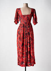 Robe longue orange SCOTCH & SODA pour femme seconde vue