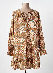 Robe mi-longue marron SCOTCH & SODA pour femme seconde vue