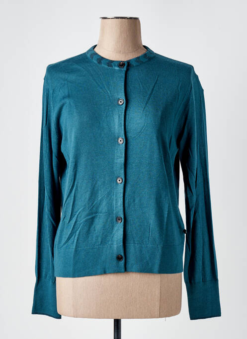 Gilet manches longues stretch bleu SCOTCH & SODA femme