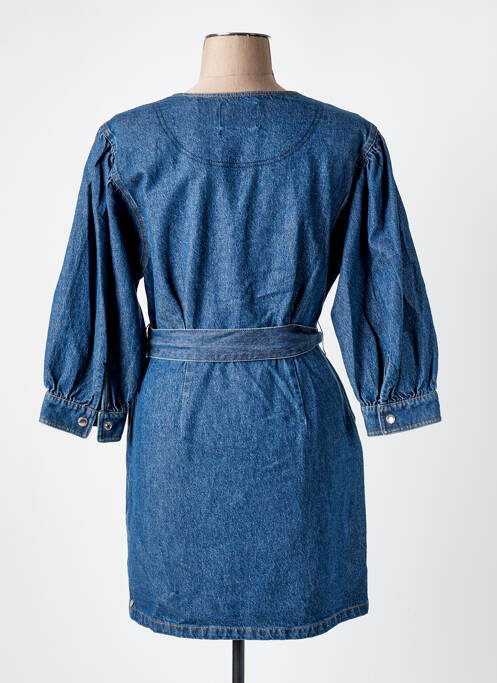 Robe courte bleu SCOTCH & SODA pour femme