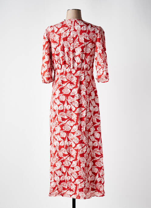 Robe longue orange SCOTCH & SODA pour femme