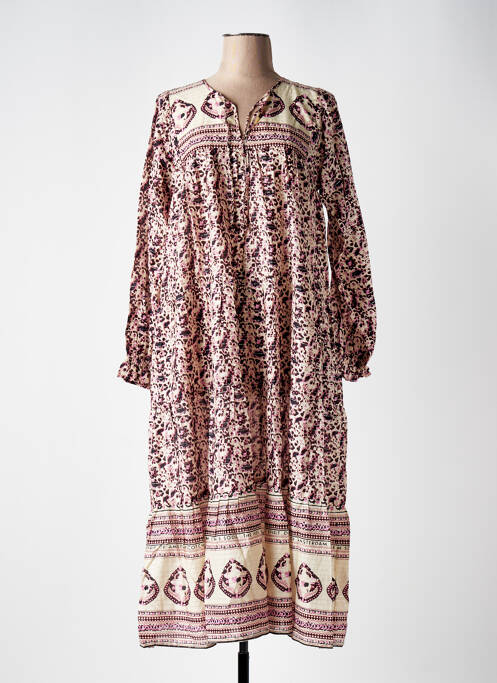 Robe longue rose SCOTCH & SODA pour femme