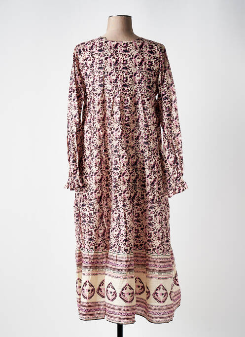 Robe longue rose SCOTCH & SODA pour femme