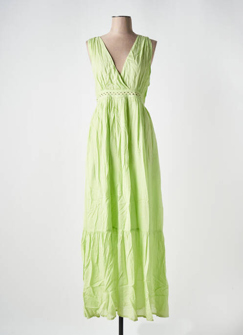 Robe longue vert SCOTCH & SODA pour femme