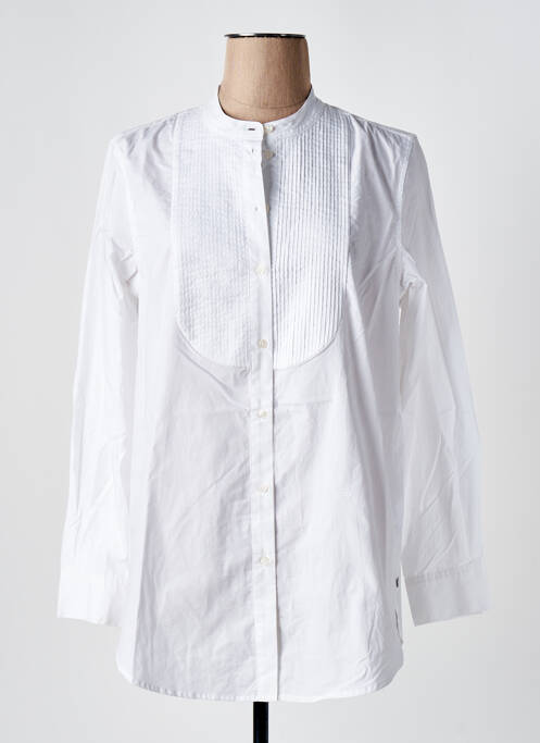 Tunique manches longues blanc SCOTCH & SODA pour femme