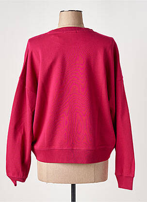 Sweat-shirt stretch manches longues rose SCOTCH & SODA femme