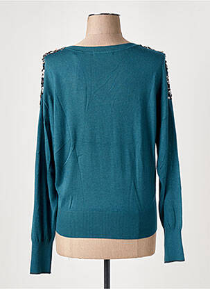 Pull col v manches longues bleu SCOTCH & SODA femme