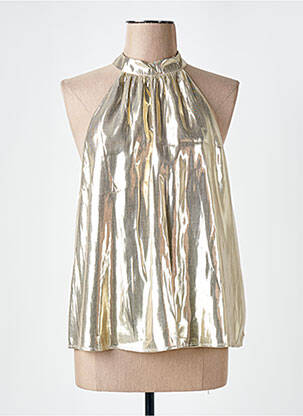 Top sans manche sans manche or SCOTCH & SODA femme
