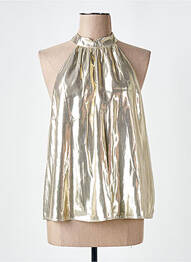 Top sans manche sans manche or SCOTCH & SODA femme