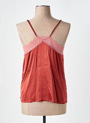 Top manches bretelles ajustables fines bretelles orange SCOTCH & SODA femme