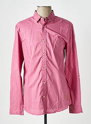 Chemise manches longues coupe droite rose SCOTCH & SODA homme