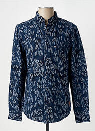 Chemise manches longues imprimé fantaisie bleu SCOTCH & SODA homme