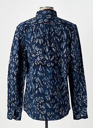 Chemise manches longues imprimé fantaisie bleu SCOTCH & SODA homme