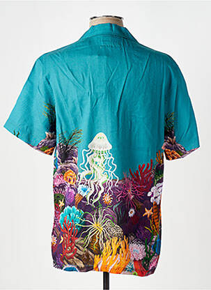 Chemise manches courtes poches bleu SCOTCH & SODA homme