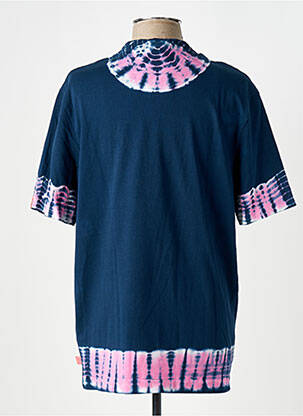 T-shirt stretch manches courtes bleu SCOTCH & SODA homme