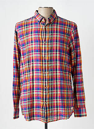 Chemise manches longues coupe droite rose SCOTCH & SODA homme