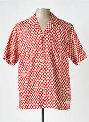Chemise manches courtes rouge SCOTCH & SODA pour homme seconde vue