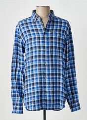 Chemise manches longues bleu SCOTCH & SODA pour homme seconde vue