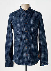 Chemise manches longues bleu SCOTCH & SODA pour homme seconde vue