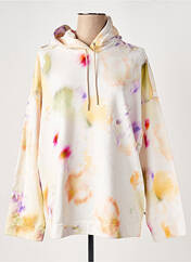 Sweat-shirt à capuche blanc SCOTCH & SODA pour femme seconde vue