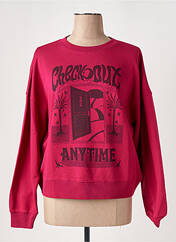 Sweat-shirt rose SCOTCH & SODA pour femme seconde vue