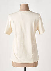 T-shirt beige SCOTCH & SODA pour femme seconde vue